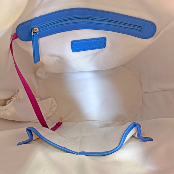 On 34th Isabellaa Straw Tote Bag - Picture 6 of 7